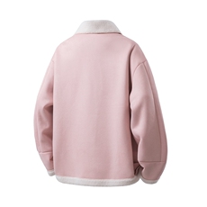 翻领麂皮绒羊羔毛金属飞机扣大码M-5XL棉衣男YG77108P135控178，男装棉衣，星座227-7