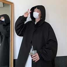JK9082/P65秋装新款防风防水冲锋衣夹克男潮宽松大码上衣外套，男装夹克，电商A141