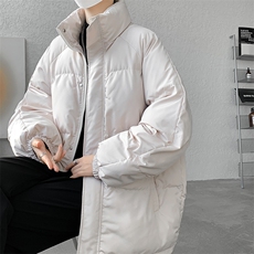 8XL-M90白鸭绒！立领羽绒服男宽松保暖加厚外套YRFC04P198控268，男装羽绒服，电商D206-1