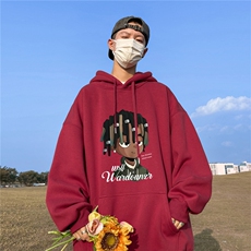 酒红色