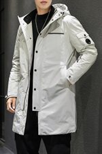 男士羽绒服2021新款韩版潮流中长款连帽加厚外套DS581T，男装羽绒服，电商A102