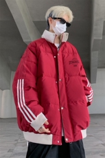 3W+库存！高品质202冬季撞色立领棉衣情侣保暖棉服MY213特P80，男装棉衣，电商B220