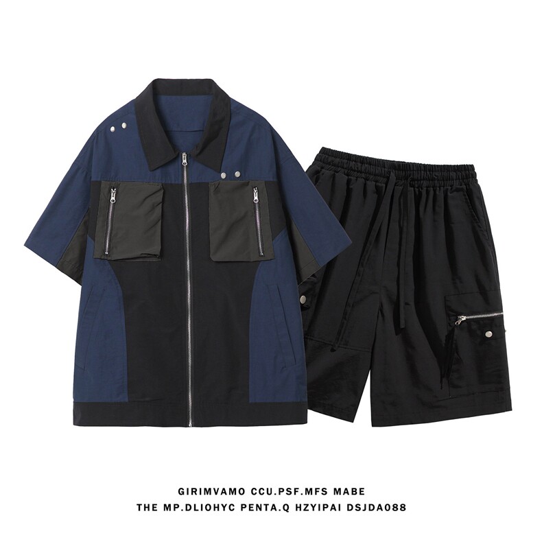 白底超电商A188-DW3201DK2001-TP123上衣100聚酯纤维套装控199,男装休闲套装,电商A188