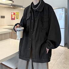 牛仔夹克男大码牛仔外套男茄克NJ77387-P60，男装夹克，电商A040