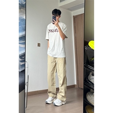 24ins春夏季简约时尚百搭速干休闲直筒裤-BK2404-P50，男装休闲裤，星座1002-1