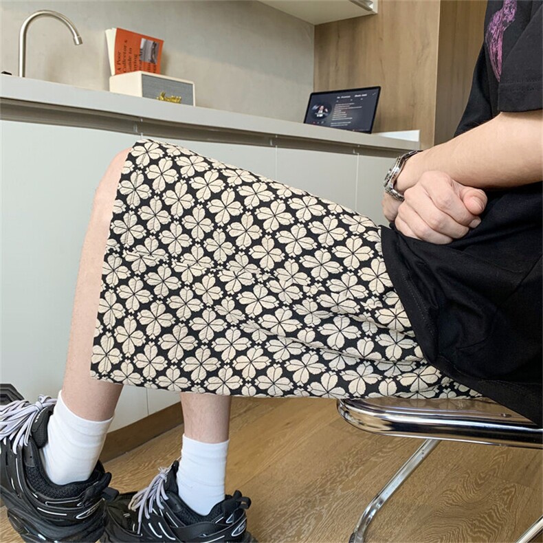 高品质青少年休闲潮流宽松短裤M-3XL特P35,男装牛仔裤,电商B325