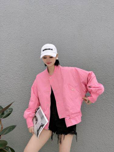 彩色夹克防晒，女装，玩美