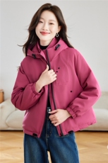 现货！加厚保暖棉服女，女装棉衣/棉服，沐七七