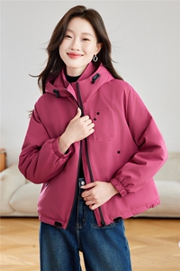 现货！加厚保暖棉服女图片