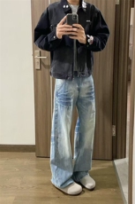 闪电纹牛仔裤网图慎用（现货4500件高品质牛仔裤C323-1-NZ868-P40，男装牛仔裤，电商C323-1