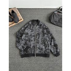 JK5063/P65秋装新款不起球不掉色卫衣男夹克棒球服宽松大码外套，男装夹克，电商A141
