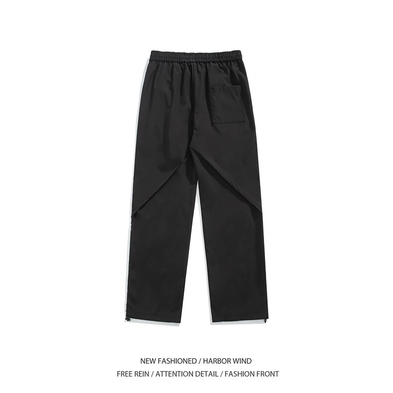抖音品质潮流褶皱宽松冲锋裤K23544-p50控68加绒K23544JR-P60控78,男装休闲裤,电商B315