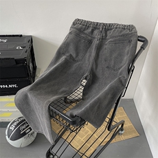 牛仔裤男宽松直筒九分裤子KN72P42，男装牛仔裤，电商D325