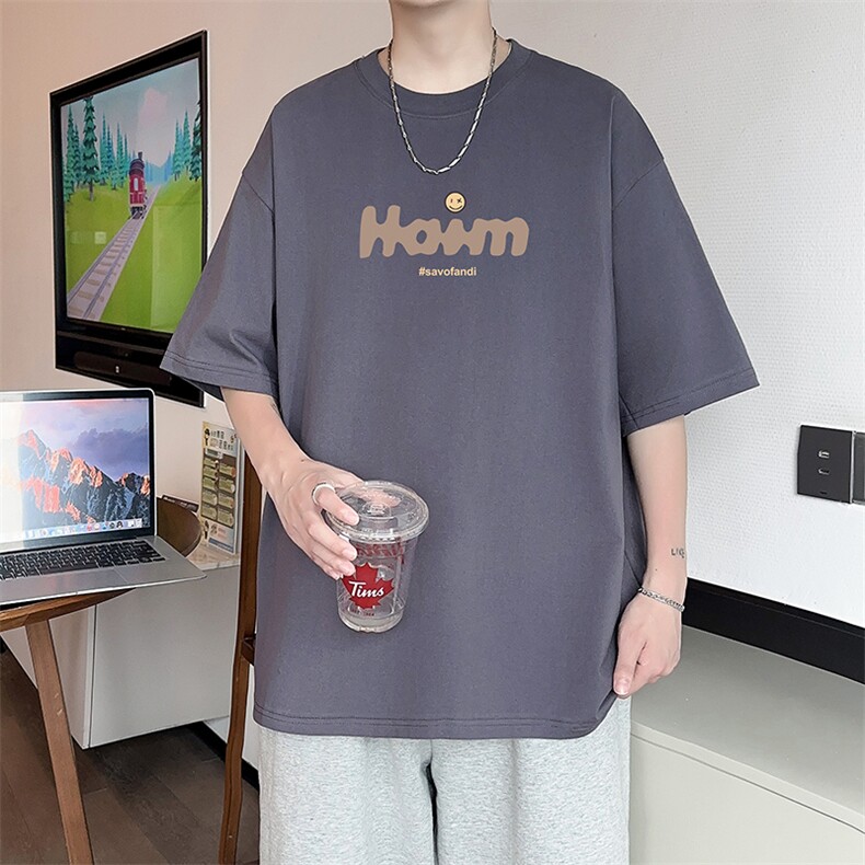 特批P20新款纯棉印花短袖t恤男夏季青少年初中高生帅气半袖TX521,男装T恤,星座505-3