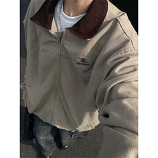 洗水新春季拼接翻领飞行服外套夹克男美式J3557P88，男装夹克，星座1116-2