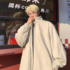 2026春装美式潮牌宽松高街飞行员外套夹克外套JK8667/特P55杏，男装夹克，电商A094