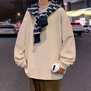 D002P35半高领德绒针织衫男秋冬季新款打底内搭毛衣美式潮牌加厚图片