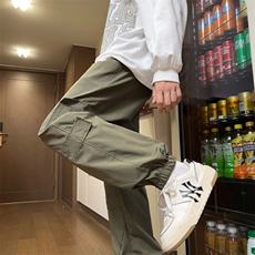 量大优供视频速干冲锋口袋刺绣束脚长裤男CK918-特p30，男装休闲裤，电商B371