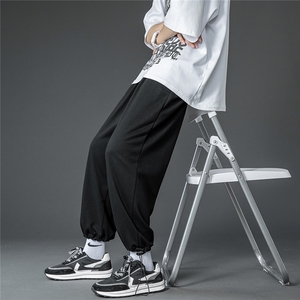 主推有大码(S-5XL）夏季薄款宽松休闲卫裤九分裤男A01特P25-限48图片