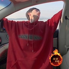 抖音得物供货可提供视频秋冬重磅美式宽松连帽卫衣DL2090，男装卫衣，电商A486
