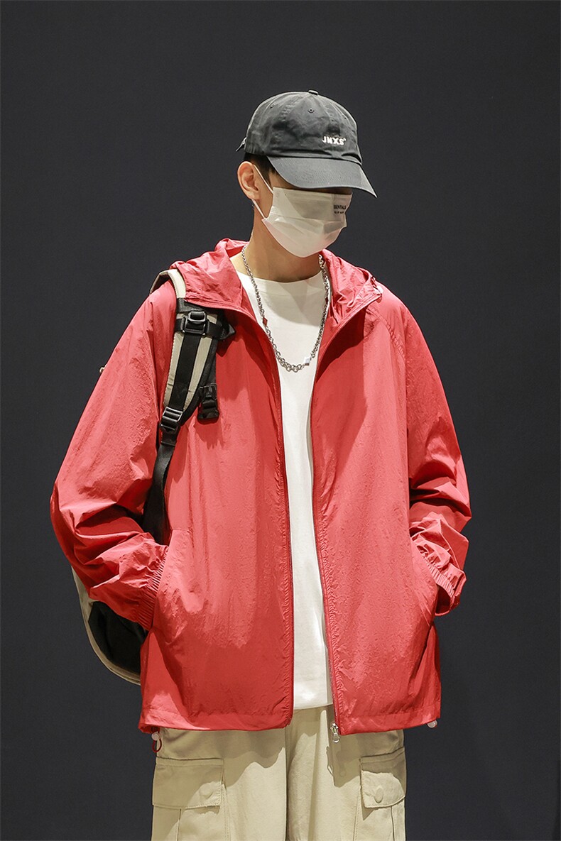 防晒衣男夏季薄款UPF50+防紫外线皮肤衣男宽松钓鱼防晒服2360-P35,男装防晒衣,星座1403A