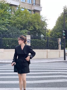 西装裙图片
