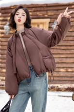 时尚潮流女装羽绒服修身显瘦短款外套冬季必备保暖神器，女装羽绒服，橙子家