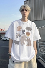 240g美式重磅短袖T恤FSDX287M-5XL特批25无差价控48，男装T恤，电商B219B