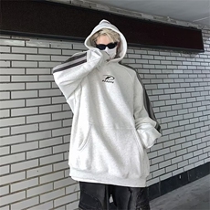 拼色卫衣男潮ins港风潮流YW164P58，男装卫衣，星座1116-2