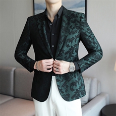 26做货-男士休闲西装修身韩版西服外套小西装上衣DX6840P165，男装西服套装，电商D216