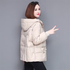 2023冬季新款时尚百搭温暖舒适加厚保暖棉服，女装棉衣/棉服，姿萝菲