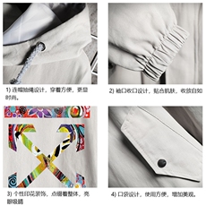 JK41169-P85加棉款-P115纯棉连帽夹克男士大码工装夹克男网格，男装夹克，电商A040A