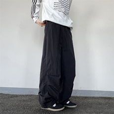 速干工装裤男女款2025新款春秋宽松垂感美式休闲阔腿裤K0863-P35，男装工装外套，星座308B-2
