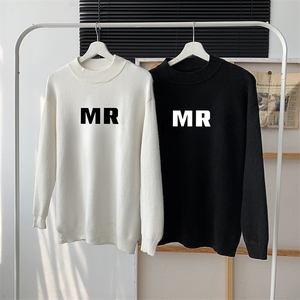 半高领毛衣男士大码针织衫男毛线衣男 M18253-P45 加绒款-P65图片
