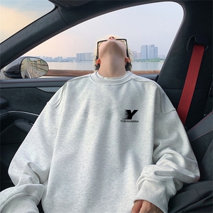 360克重磅图拉链华棉圆领卫衣【有货】C403A-YL25233LL-P45,男装卫衣,电商C403A