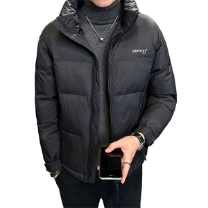 2024店主风冬季新款纯色立领高级感羽绒服加厚外套男YR8099-P135图片