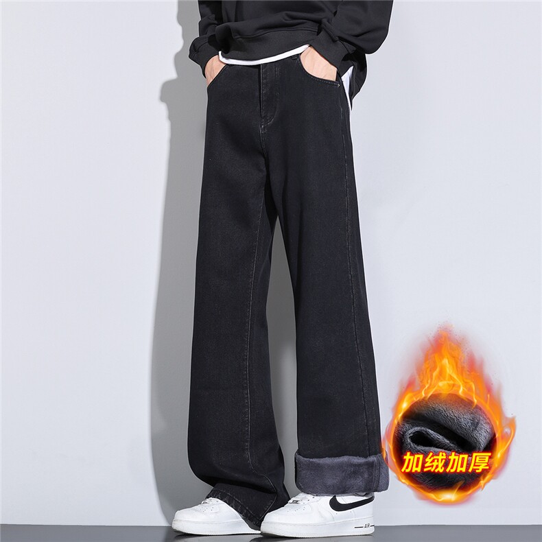 星座910-微喇基础牛仔裤日产5k+唯品得物品质常规P30-加绒33，男装牛仔裤，星座910