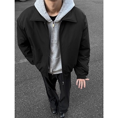 大货冬季飞行服夹克棉服加厚外套男装宽松翻领棉衣S374特批75，男装夹克，电商A233-1