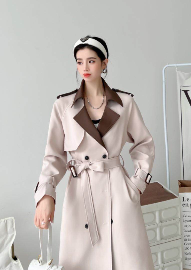 爆风衣款，女装风衣，英利伊人