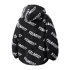 立体定制LOGO羊羔毛棉衣大码M-5XL连帽棉衣外套男78710P105控148，男装棉衣，星座227-7