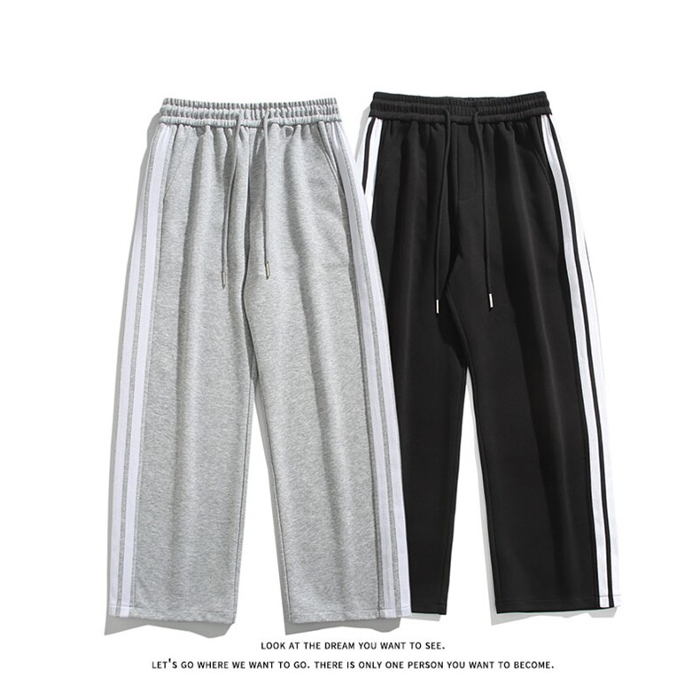 宽松针织运动卫裤美式休闲大码直筒运动裤长裤K8579-P38【特价】，男装休闲裤，电商A007