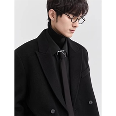 男西装外套毛呢双排扣西服正装新郎结婚礼服大码S-5XLJAK26P77，男装西服套装，星座1013-1