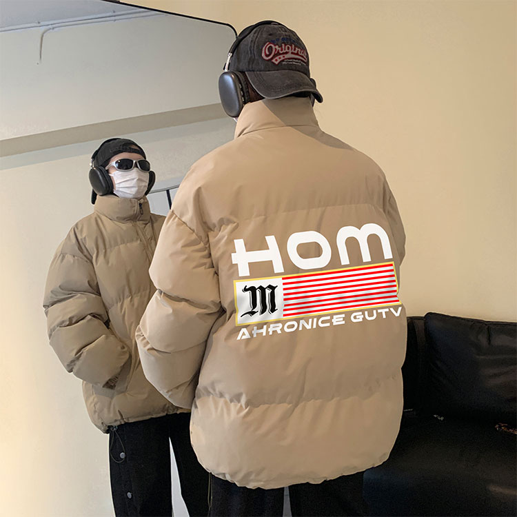 冬季新款美式潮流印花保暖加厚冲锋棉服外套MY23401特批70控118,男装棉衣,星座605(原A050)