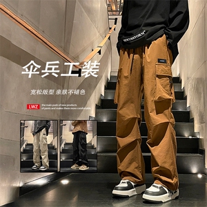 秋冬加绒加厚工装裤美式高街潮牌时尚垂顺 211特批38加绒特批48图片