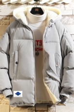 MY16061-P100加厚加绒连帽衣男大码服男面包服男砖墙挂拍，男装棉衣，电商A040A