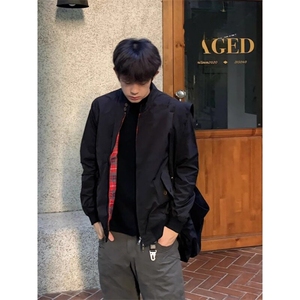 短款哈灵顿夹克男美式复古卡哈特工装外套机车棒球服 JK669 特P60图片