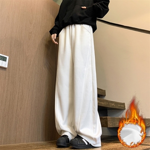 高质量直播款加长加厚运动卫裤225-2-20831-P45加绒55控78,卫裤能搭配大黄靴吗图片