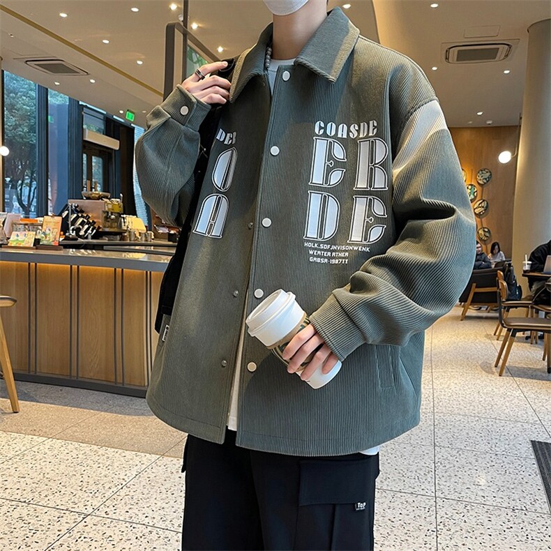 拼色衬衣外套男春秋2026新款衬衫式夹克宽松春季上衣服G78/P55,男装夹克,星座506
