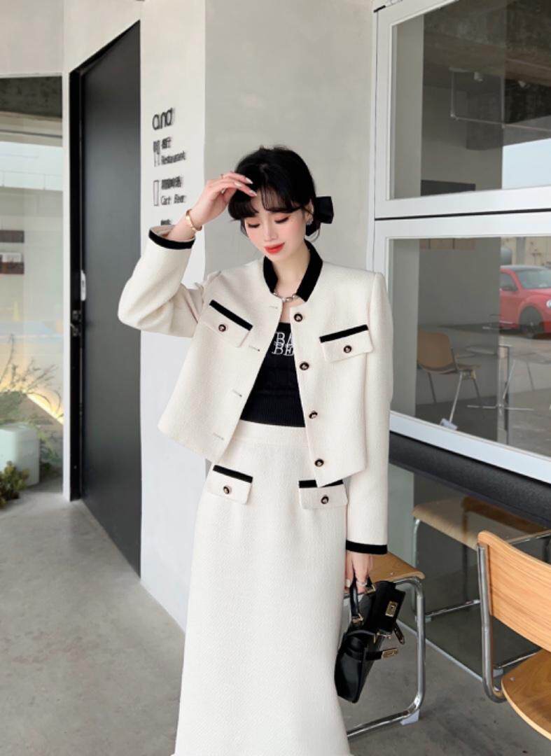 2023春款小香套裙，其它，韩伊雪