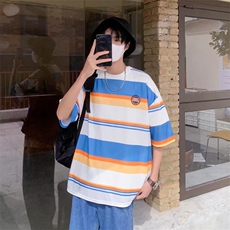 男圆领T恤宽松短袖T89P25，男装T恤，星座1116-2